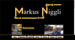 Desktop Screenshot of markusniggli.ch